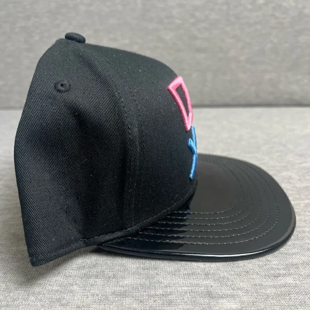 Playstation Controller Symbols Bioworld Adjustable‎ Snapback Cap Hat Black NWOT